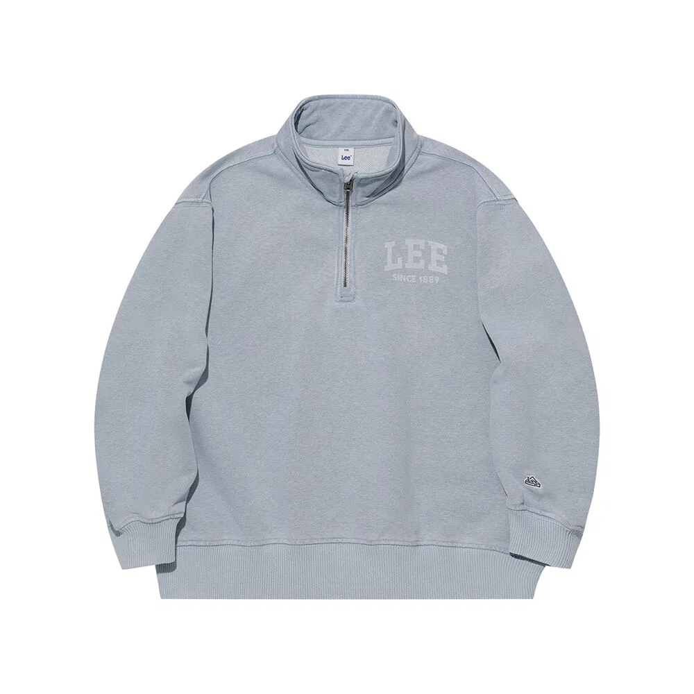 Детский свитшот на молнии цвета индиго Lee Kids