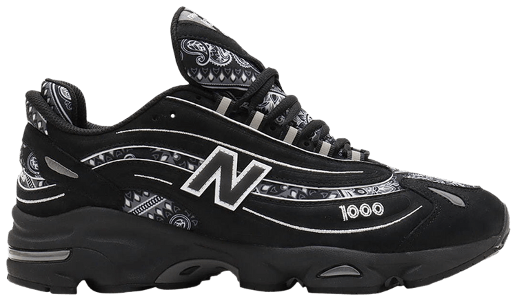 

Кроссовки New Balance atmos x 1000 'Bāṅdhnū', черный