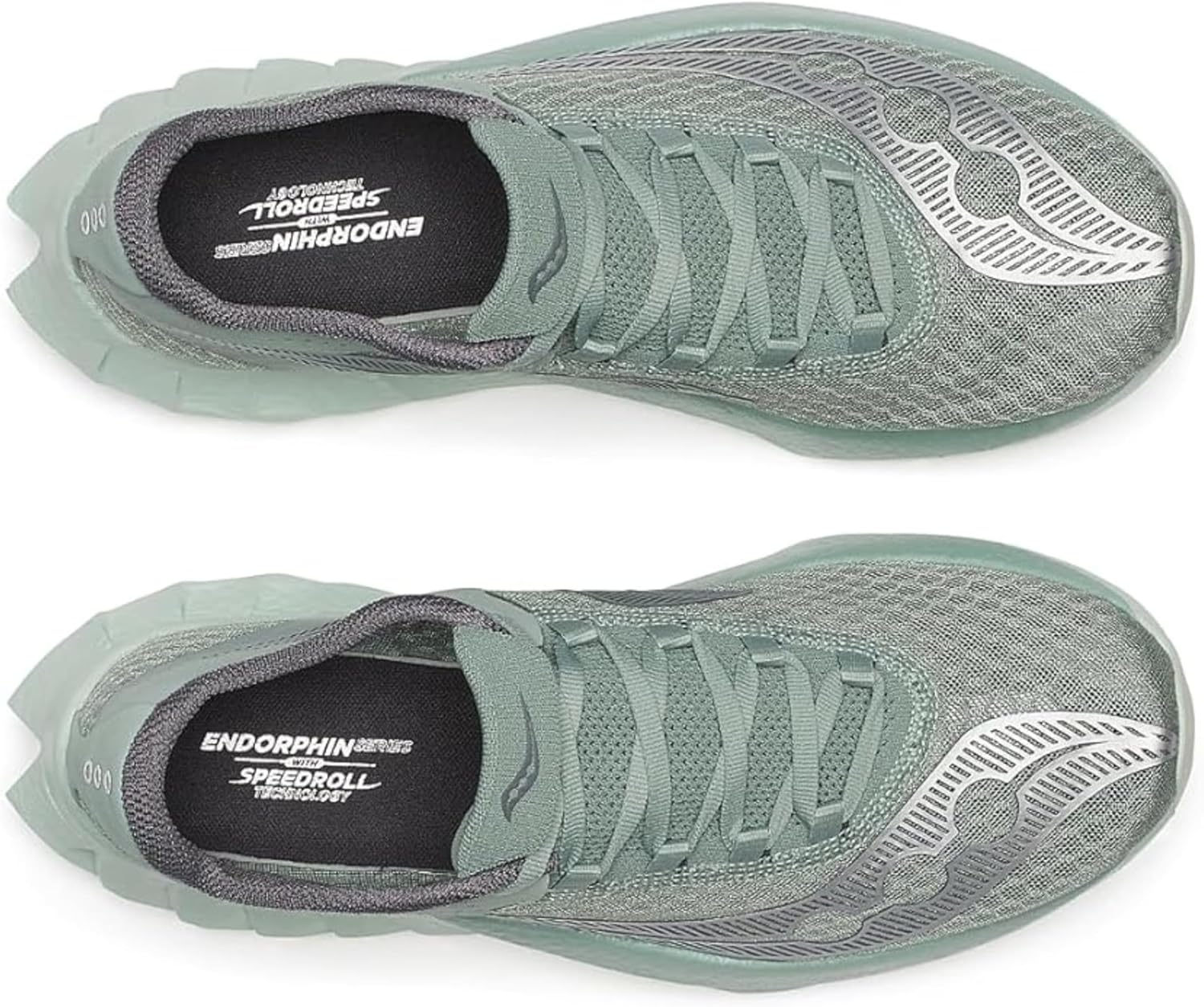 Кроссовки Saucony Endorphin Pro 4 для мужчин, Iceberg/Carbon — фото 4