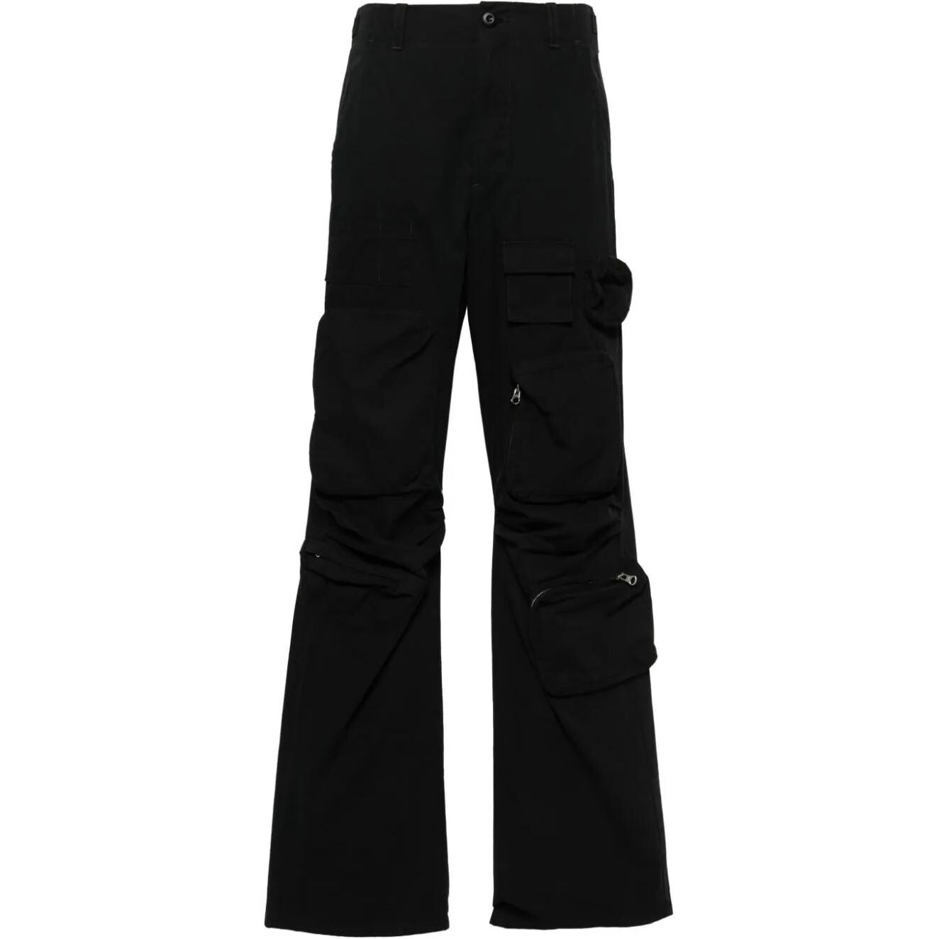 

Брюки-карго женские черные Mm6 Maison Margiela