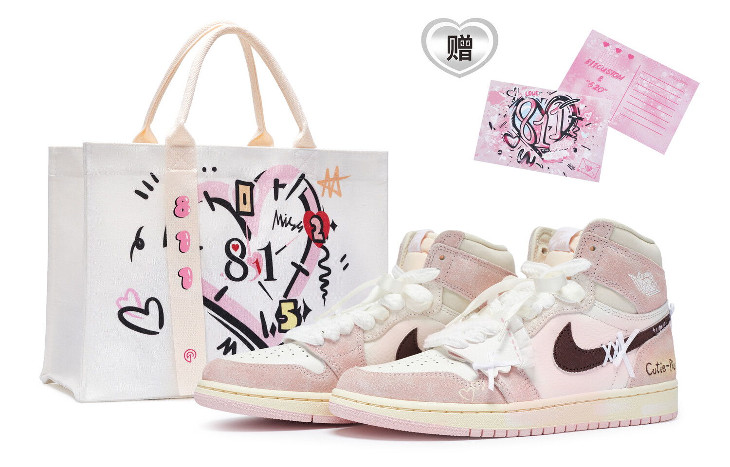 Кроссовки Air Jordan 1 Vintage Basketball Shoes Women's Low-Top White