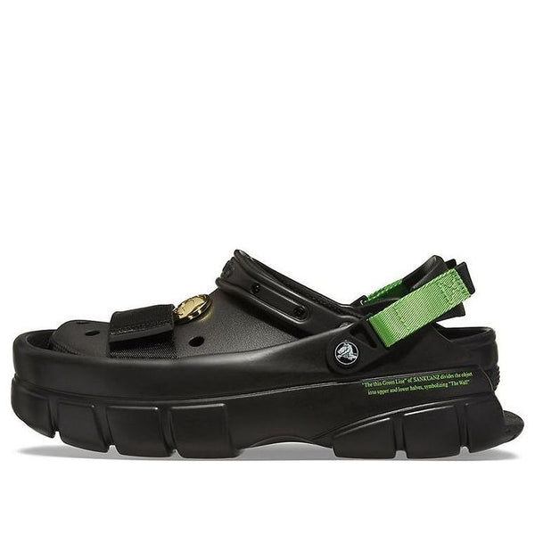 

Сандалии sankuanz x clog 'black' Crocs, черный
