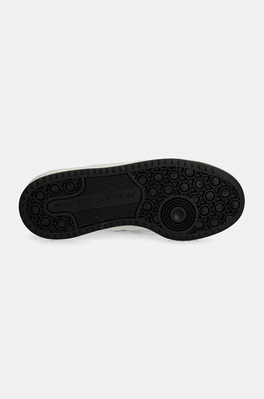 Детские кожаные кроссовки adidas Originals FORUM LOW CL, белый — фото 4