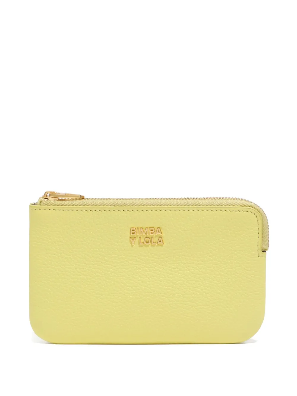 

Кожаный кошелек на молнии Bimba y Lola, желтый