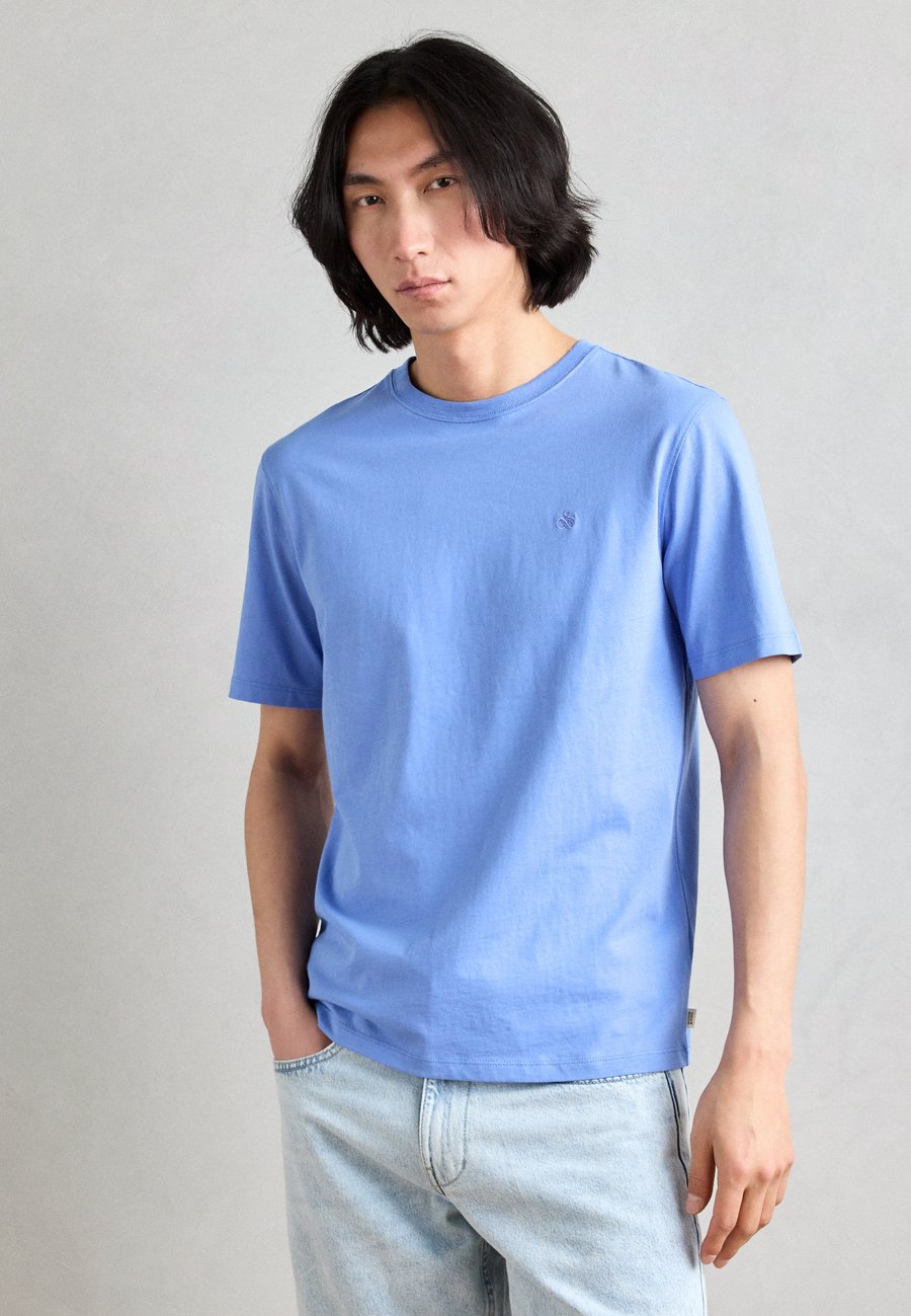

Футболка Scotch & Soda SEASONAL CORE REGULAR FIT LOGO, Blue Bonnet/Blue