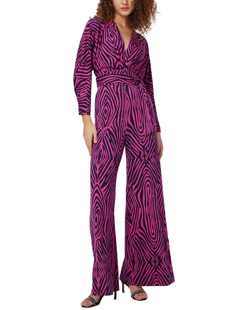 

Diane von Furstenberg Fanny комбинезон из шерстяной смеси, розовый