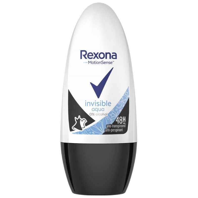 

Rexona, Шариковый антиперспирант Invisible Aqua, 50 мл