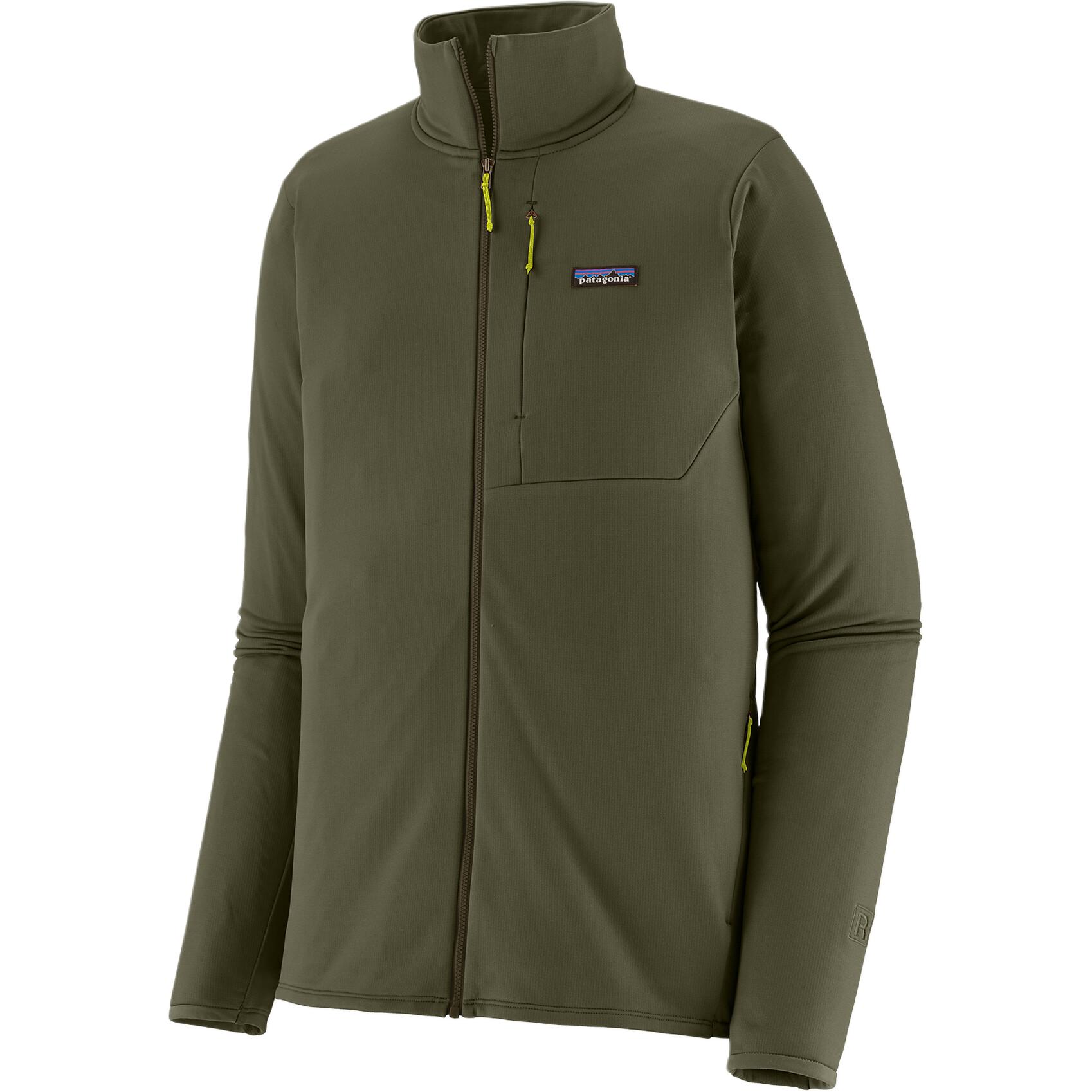 Patagonia Куртка R1 мужская, Smolder Blue/Smolder Blue — фото 4