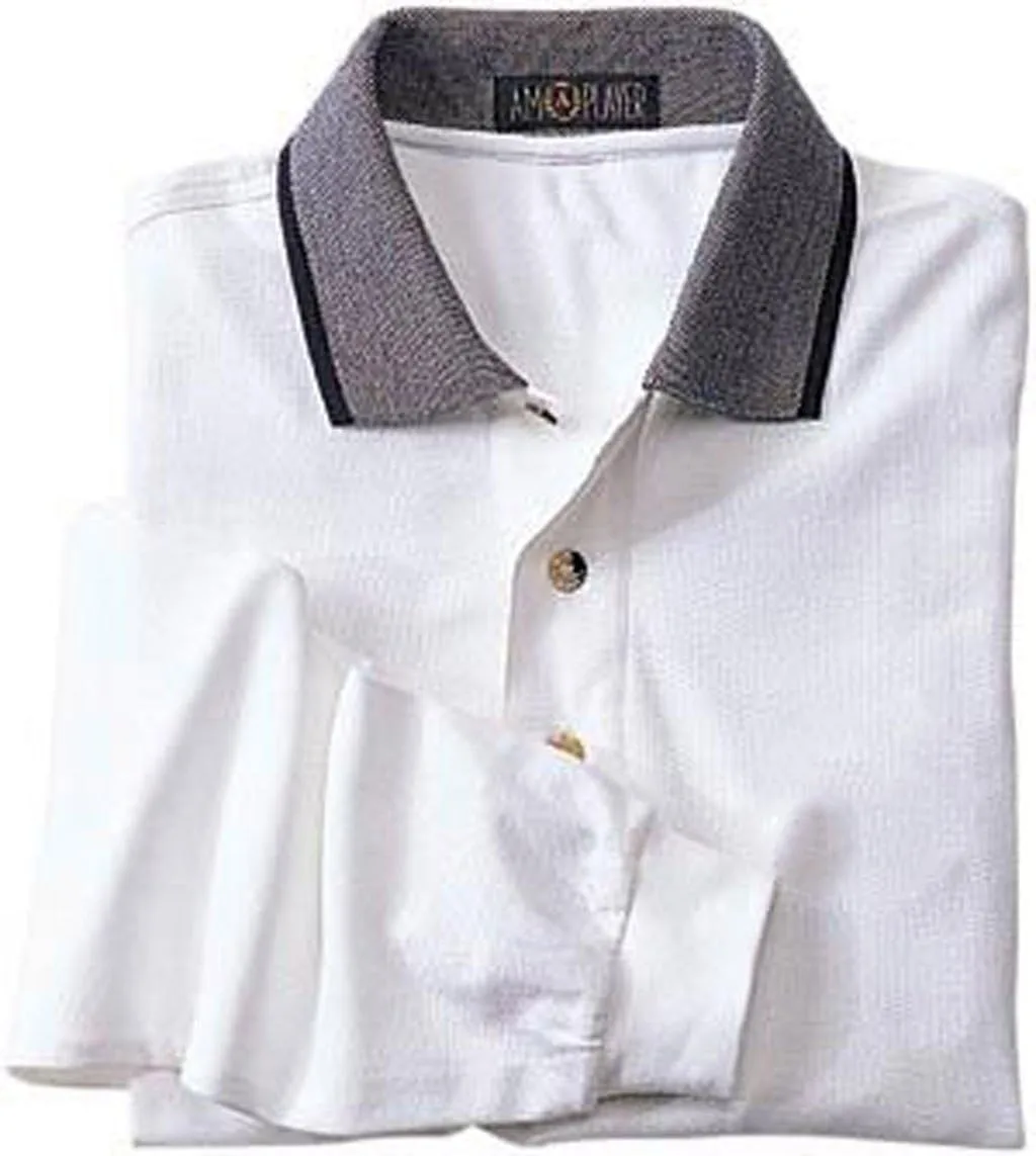 

Мужская спортивная рубашка Monterey Club из гребенного хлопка