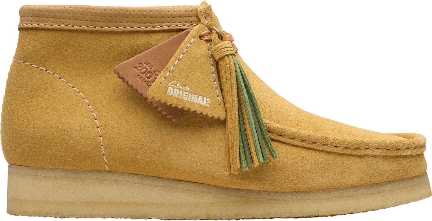 Мужские ботинки Clarks Wallabee, Golden Tan
