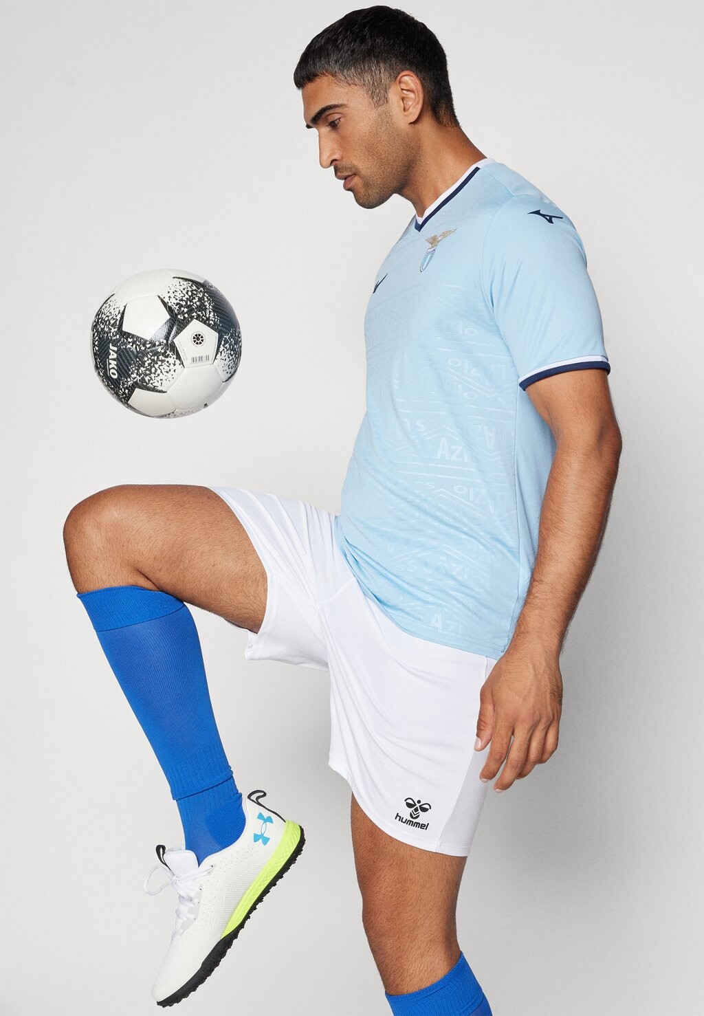 

Принт на футболке LAZIO ROM HOME Mizuno, синий