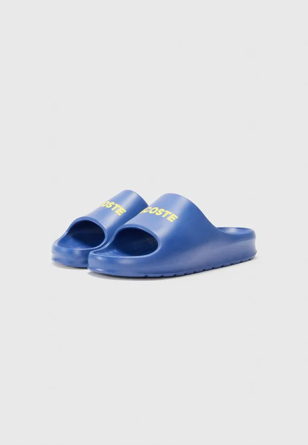Подавать тапочки Lacoste, Blue/Yellow — фото 2