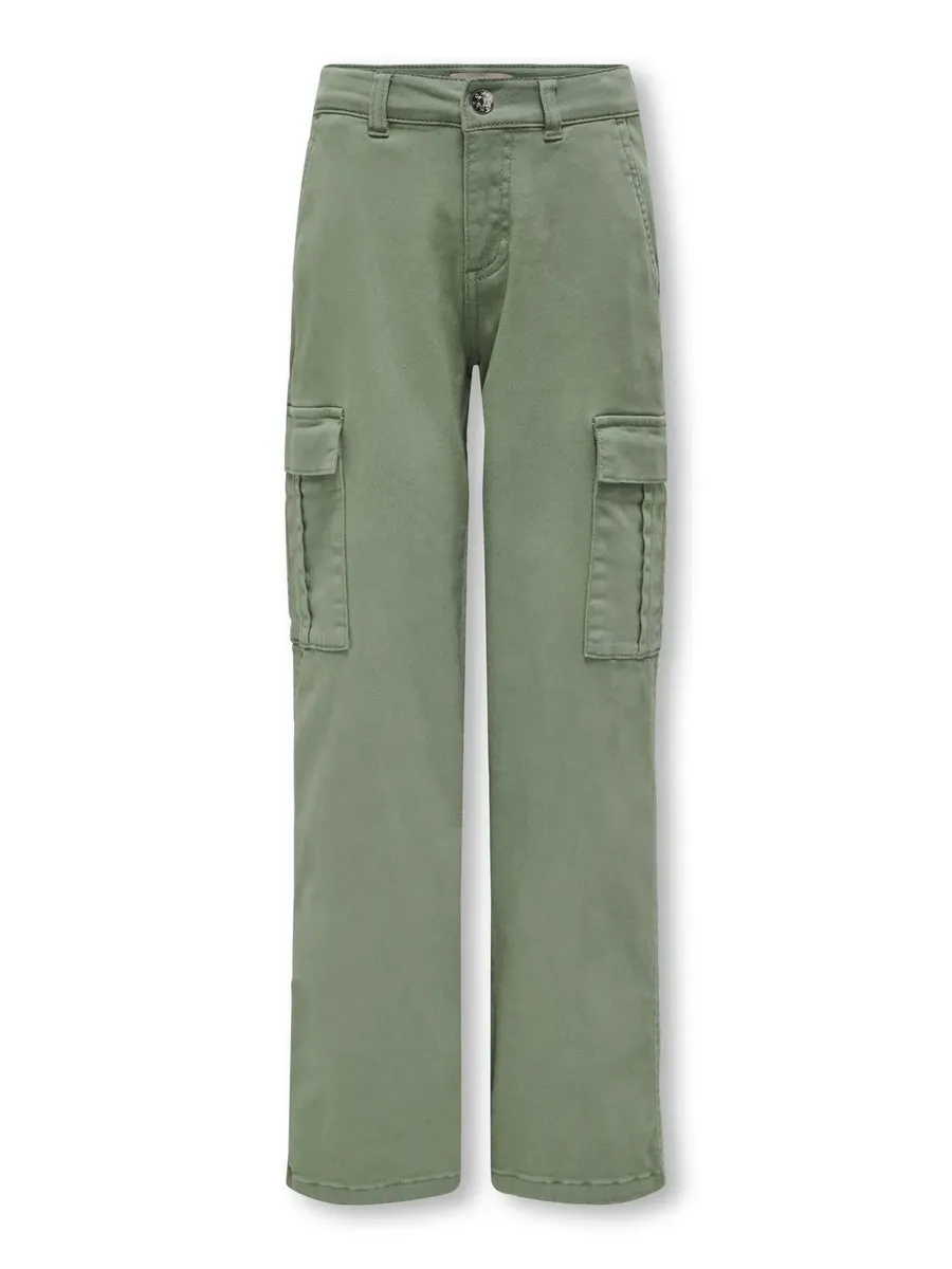 

Брюки-карго KIDS ONLY "KOGYARROW-VOX STR CARGO PANT PNT NOOS", цвет Hedge Green