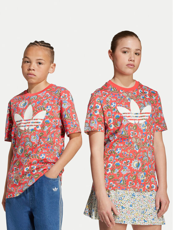 

Футболка loose fit Liberty London JV7817 Adidas, красный