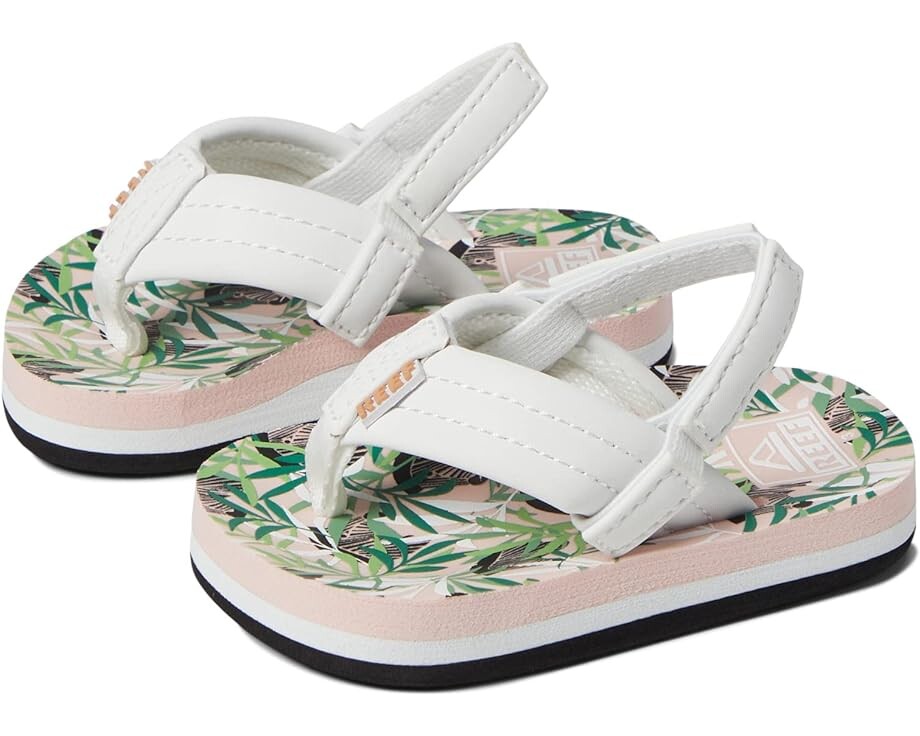 

Сандалии Reef Reef Little Ahi Flip Flop, цвет Zebra