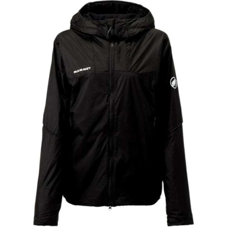 

Куртки женские с капюшоном, средней плотности, другие Mammut, черный