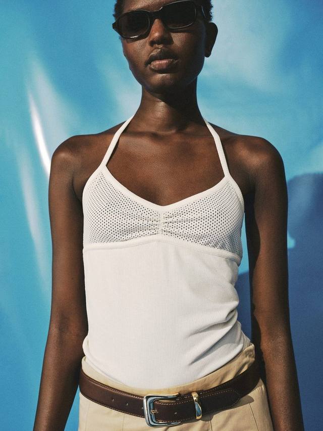 

Халтер топ Copas с запахом Mango