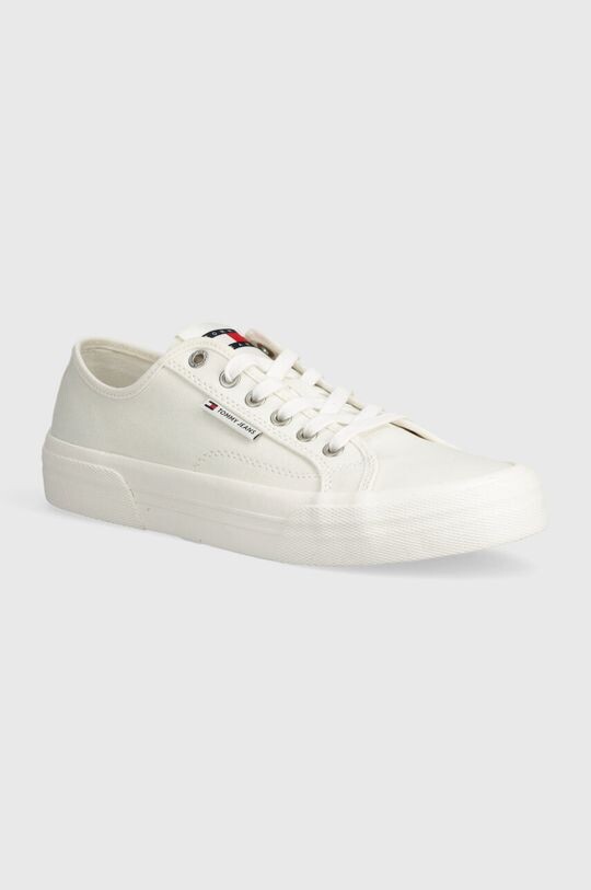 

Кроссовки TJM LACE UP CANVAS COLOR Tommy Jeans, белый