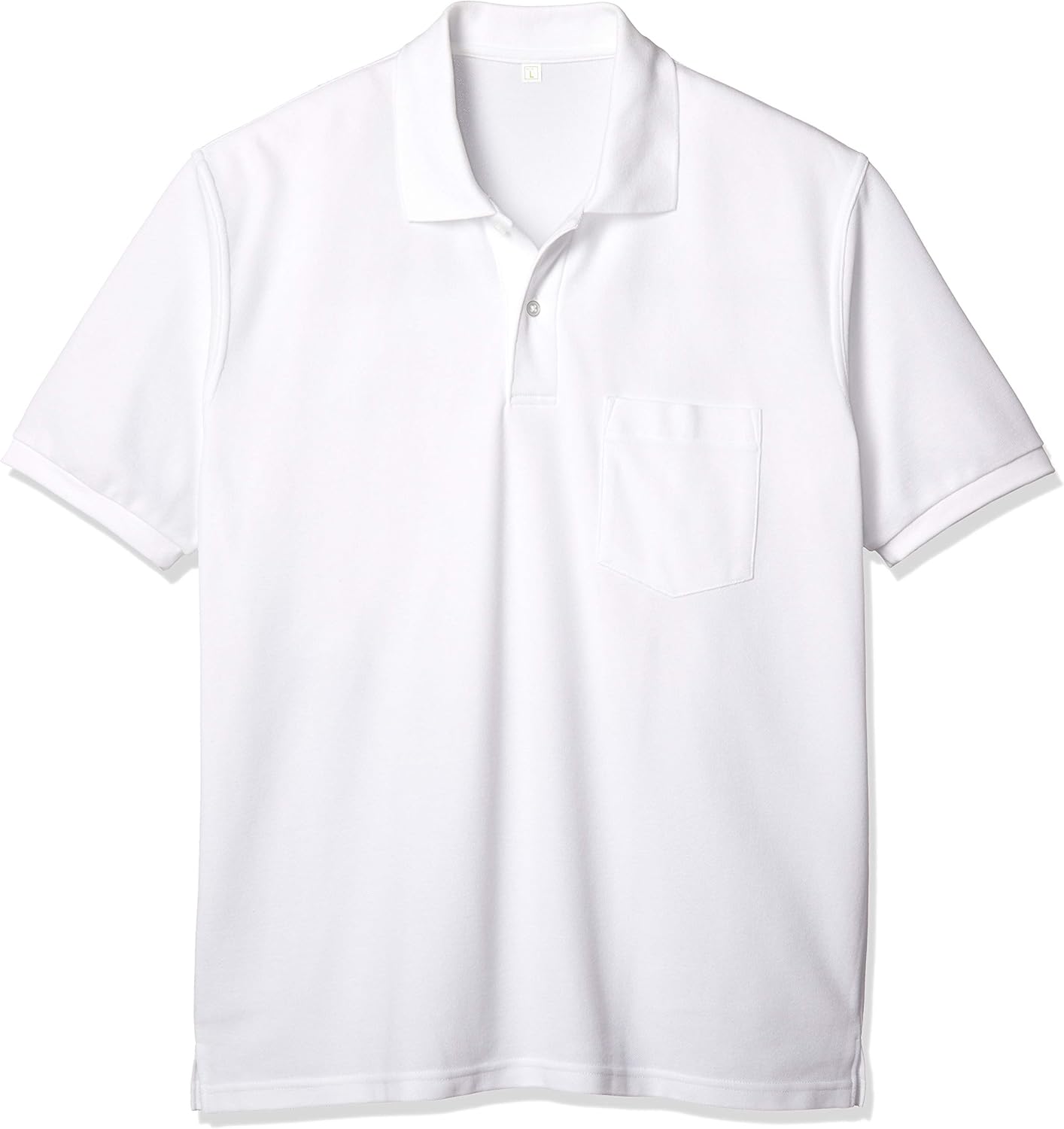 

Мужская поло-рубашка с коротким рукавом Catch LB476072, белая, однотонная, для школьной формы, для учащихся