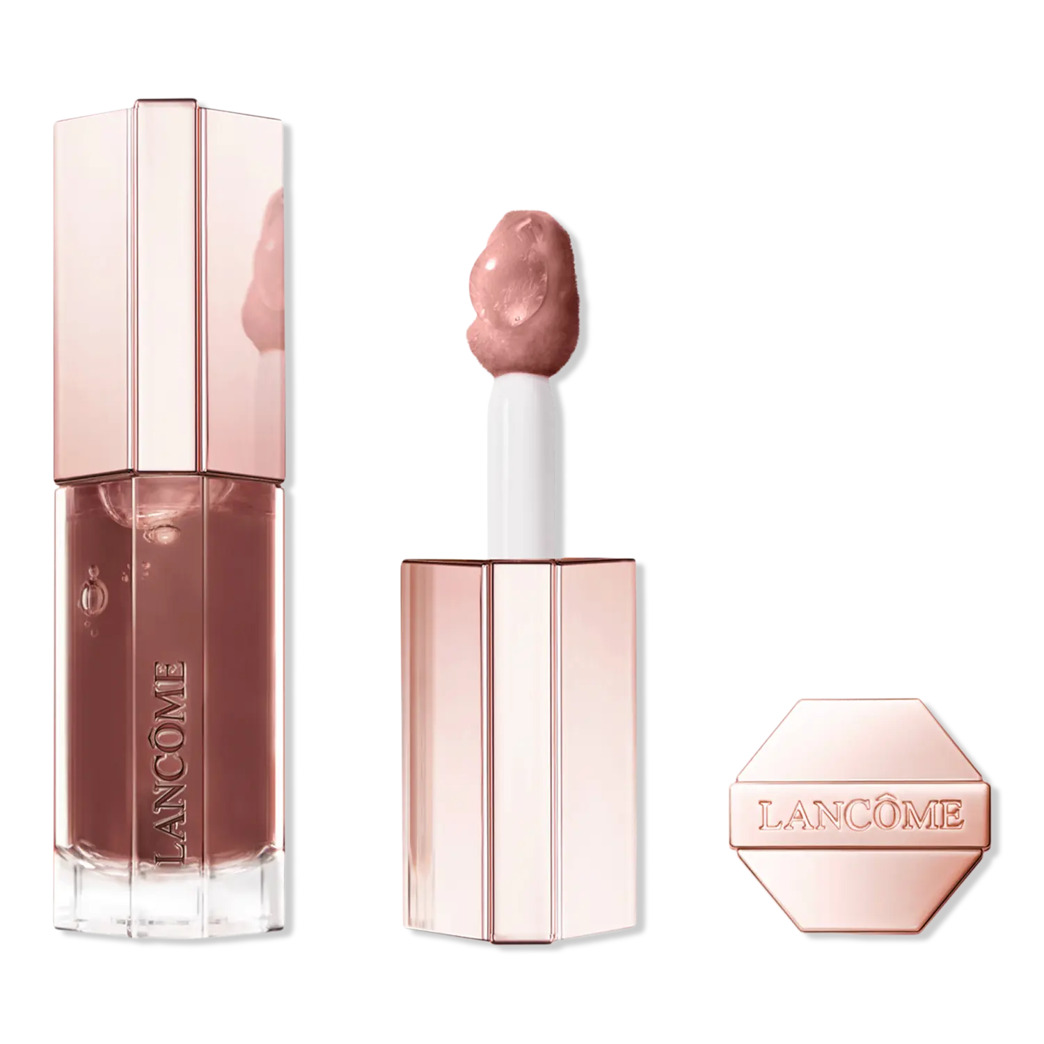 

Блеск для губ Lip Idôle JuicyTreat Oil-in-Gloss Lancôme, 65 Brownie Bite (chocolate brown)