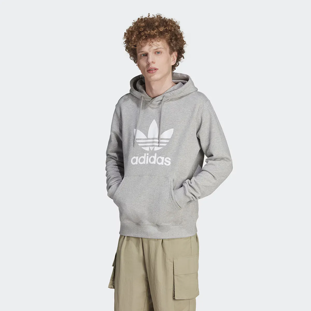 

Мужская толстовка adicolor Classic Трилистник Adidas Originals, серый