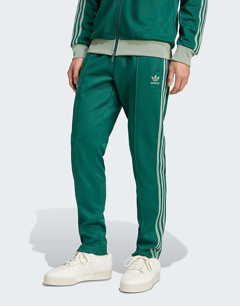 

Спортивные брюки Adidas Originals Classics зеленого цвета