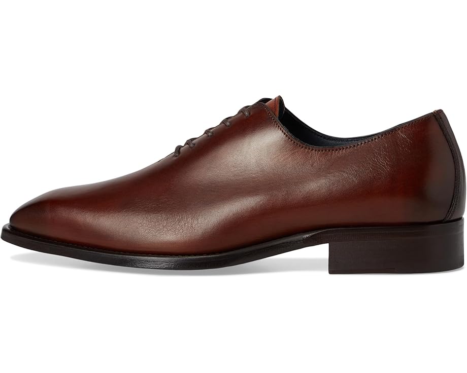 Оксфорды Johnston & Murphy Collection Larson One-Piece Plain Toe, цвет Mahogany Italian Calfskin — фото 4