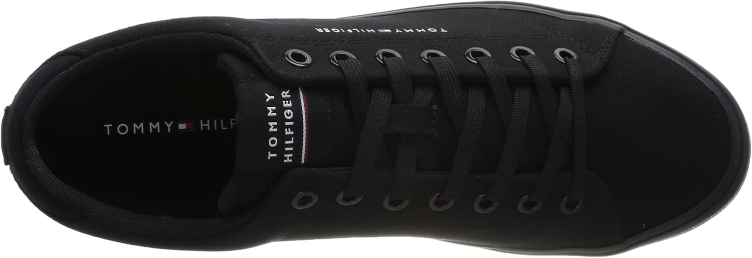 Мужские повседневные вулканизированные кроссовки Tommy Hilfiger, Black — фото 3