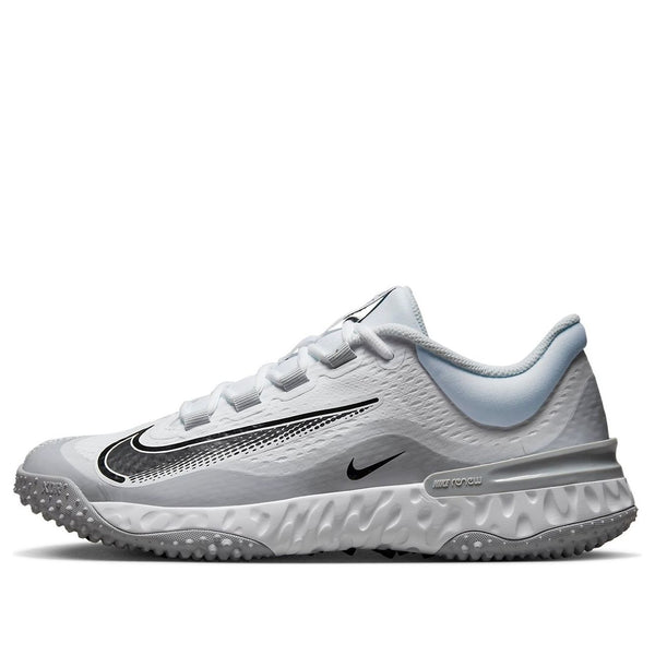 

Кроссовки alpha huarache elite 4 tf turf 'white wolf grey' Nike, белый