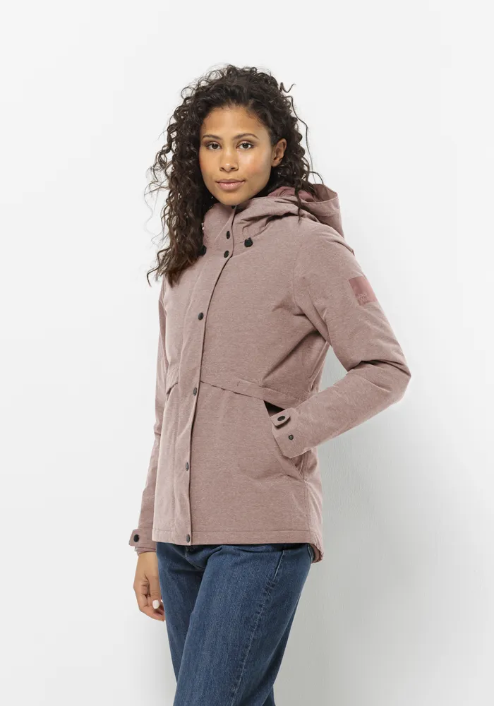 

Зимняя куртка Jack Wolfskin "SNOWY PARK JKT W", с капюшоном, цвет Afterglow