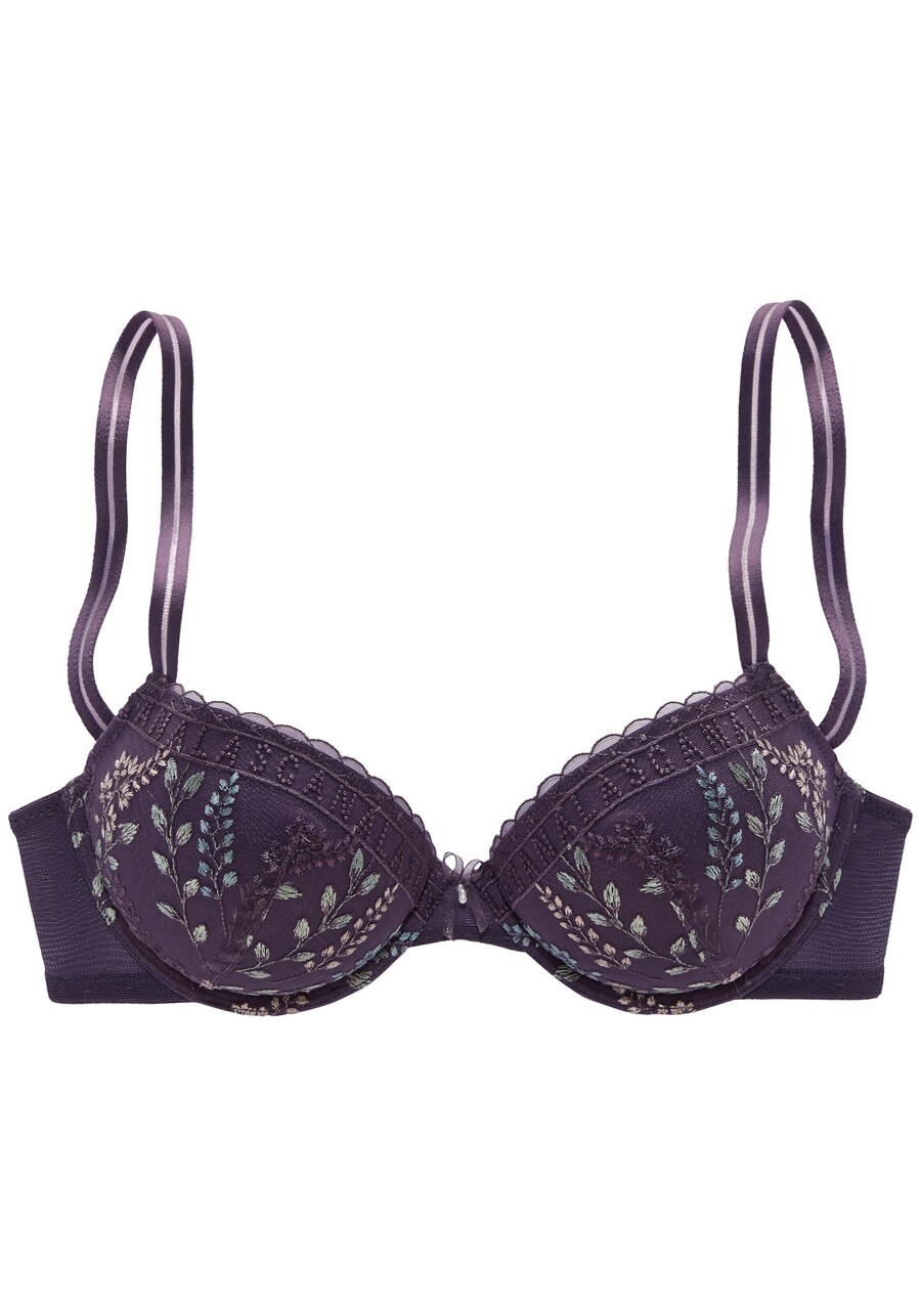 

Бюстгальтер пуш-ап LASCANA, Plum