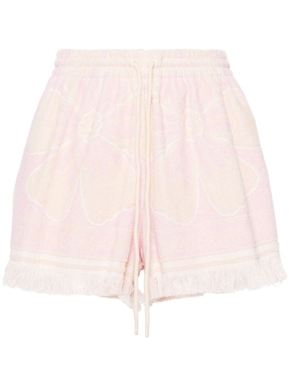 

ZIMMERMANN шорты из махрового полотна, розовый