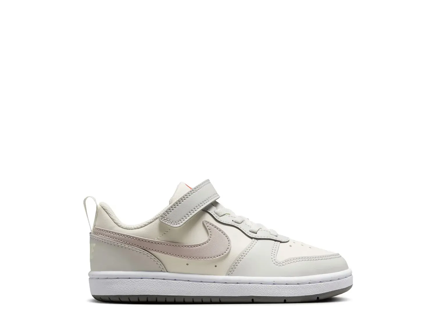 

Кроссовки Court Borough Recraft Low - детские Nike, White/Grey
