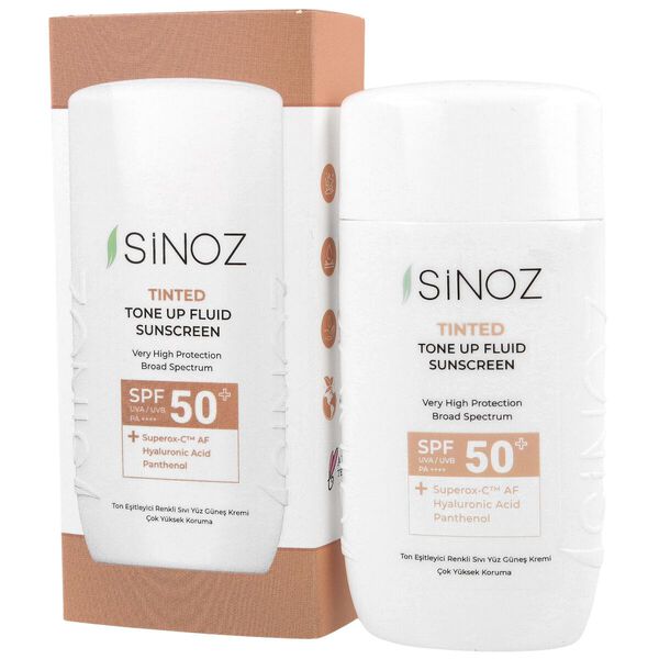 

Защитный бальзам с spf50+/pa++++, 50 мл Sinoz Tinted