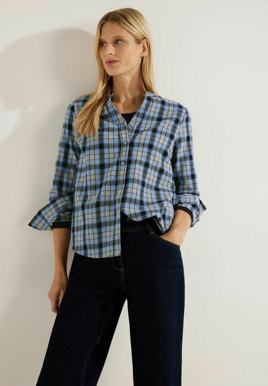 

Блузка-рубашка KARIERT Cecil, цвет blau