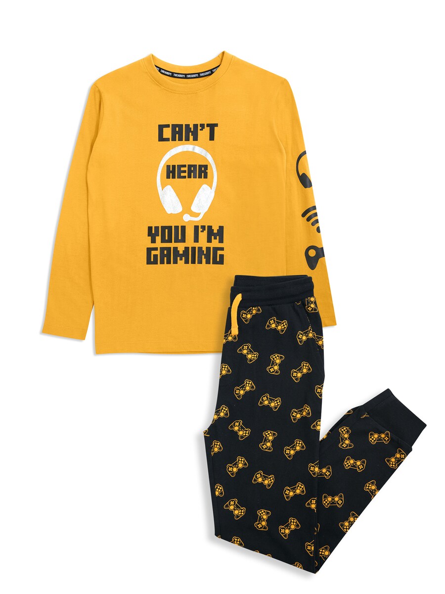 

Пижама Threadboys Toulouse, цвет Mustard/Black