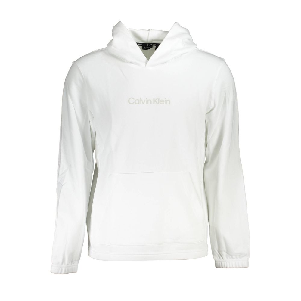 

Белый хлопковый свитер Calvin Klein