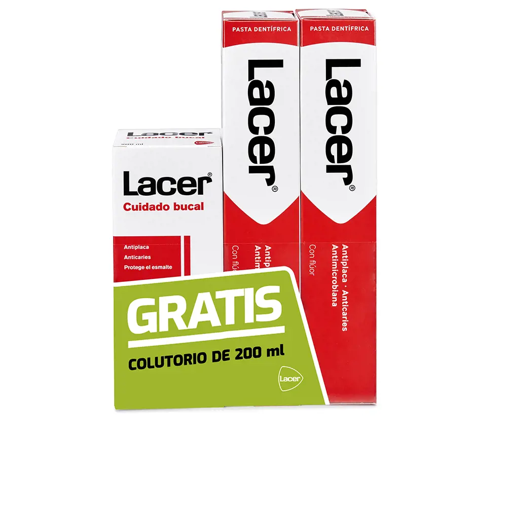 

Зубная паста Pasta dentífrica pack Lacer, 200 мл.