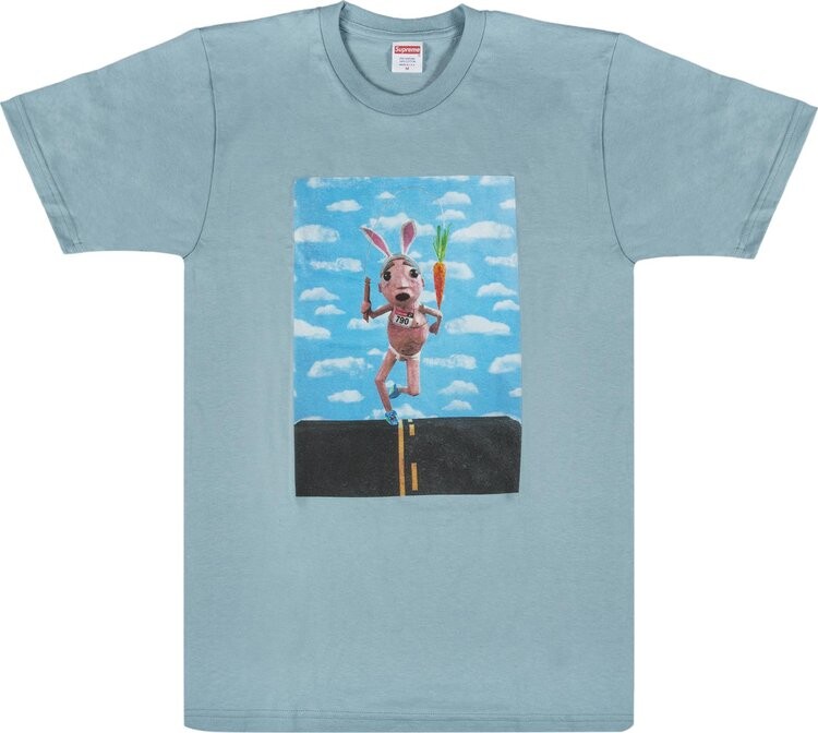 

Футболка Supreme Mike Hill Runner T-Shirt 'Slate', синий