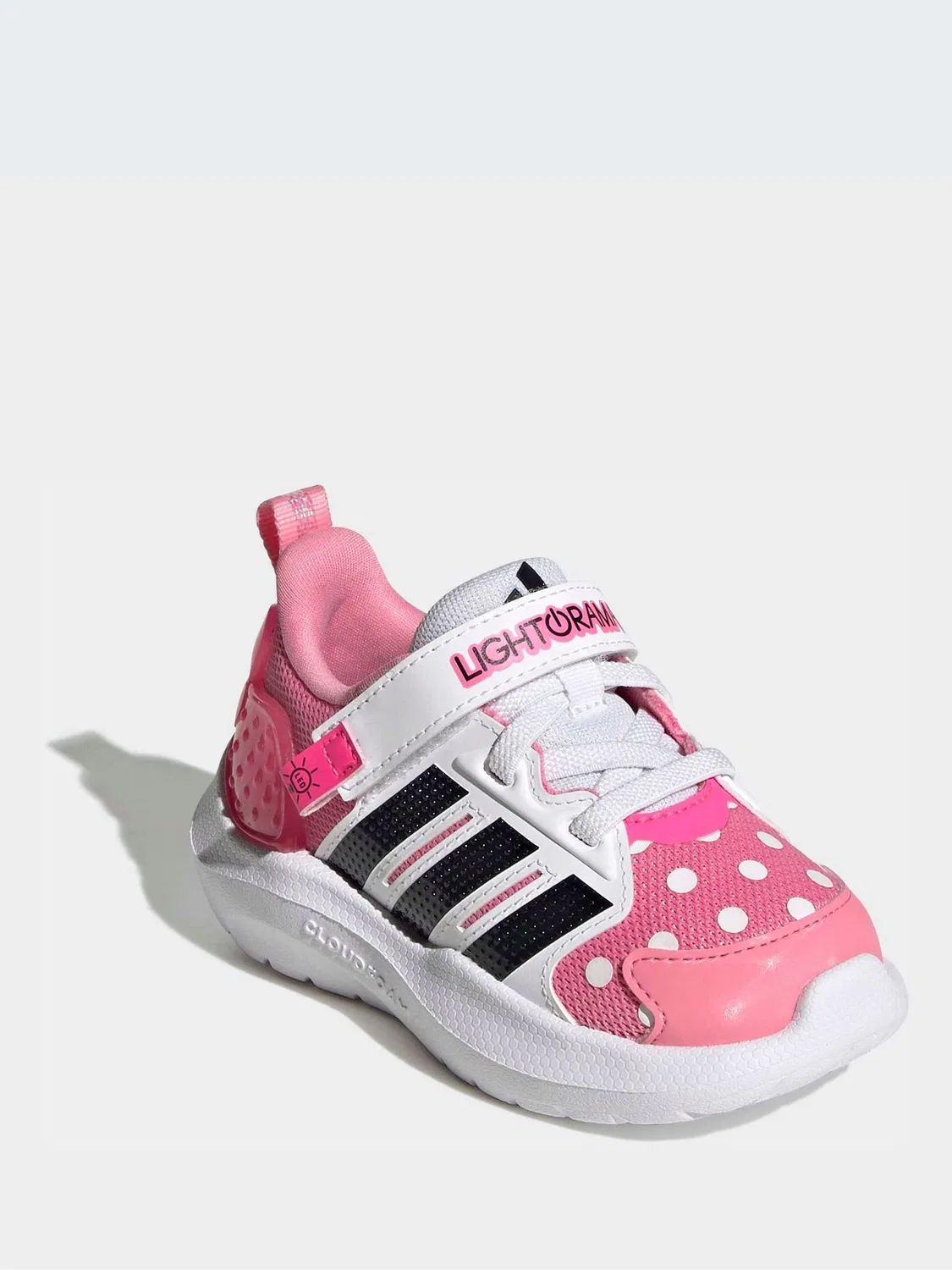 Кроссовки Disney Lightorama Minnie Mouse adidas, розовый — фото 2