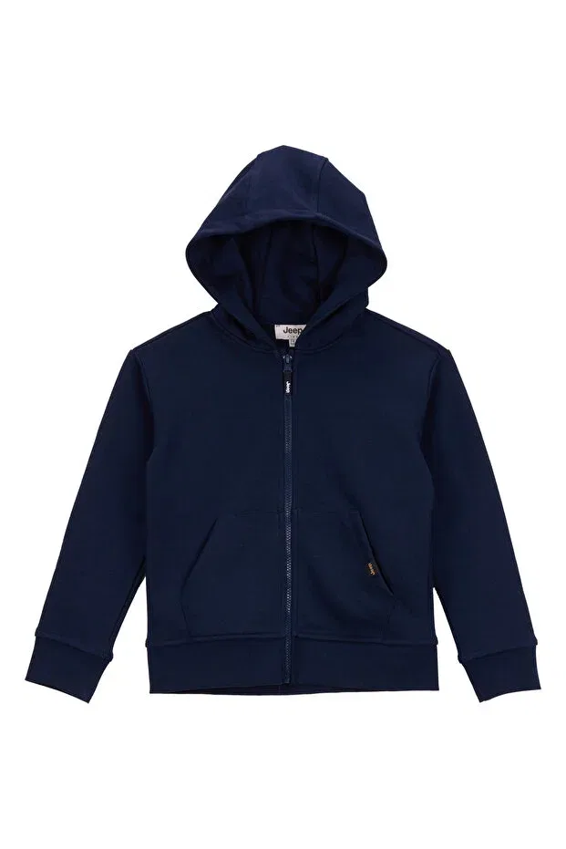 Детская толстовка с капюшоном Jeep, Navy Blue