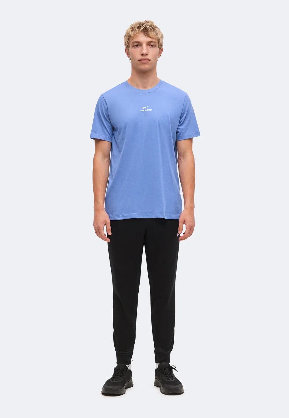 Футболка - спортивная футболка Nike Performance, Indigo Storm/White — фото 2