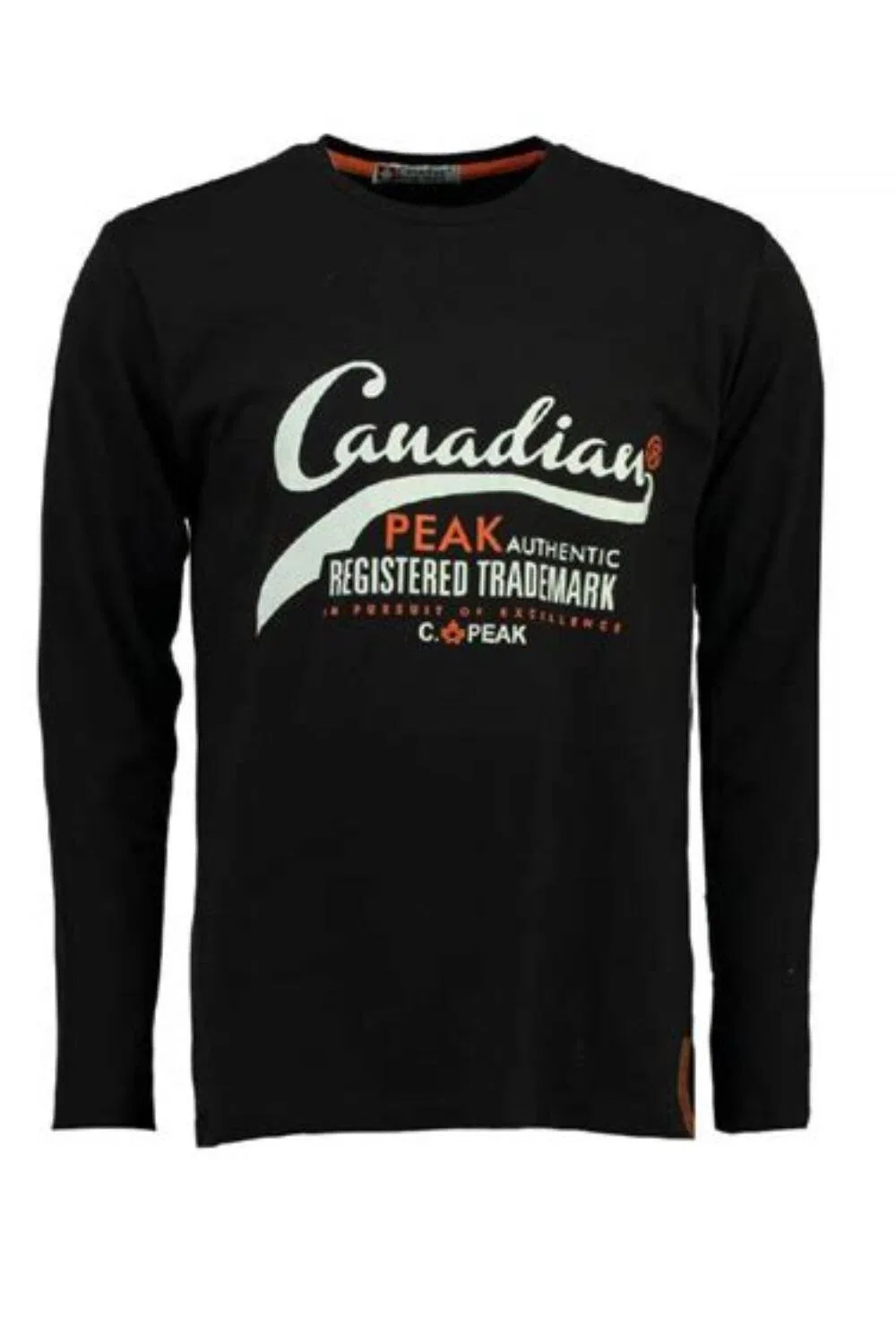 Детская футболка с длинным рукавом Canadian Peak Jampista, Цвет: Schwarz