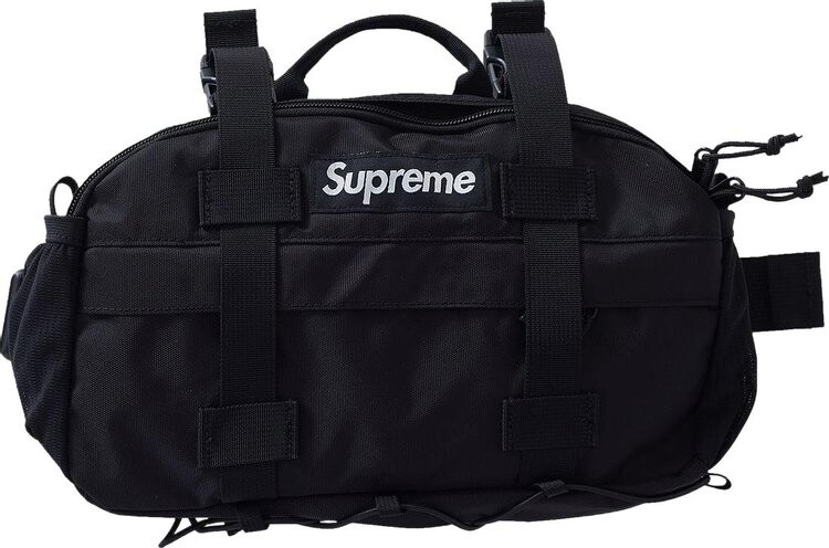

Сумка Supreme Waist Bag Black, черный