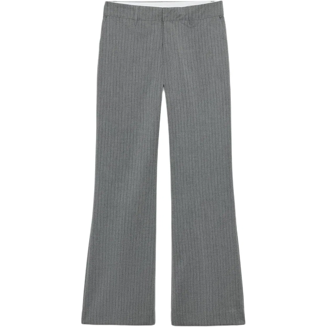 Женские брюки повседневные клеш от колена Coal Gray ZARA, Coal Gray