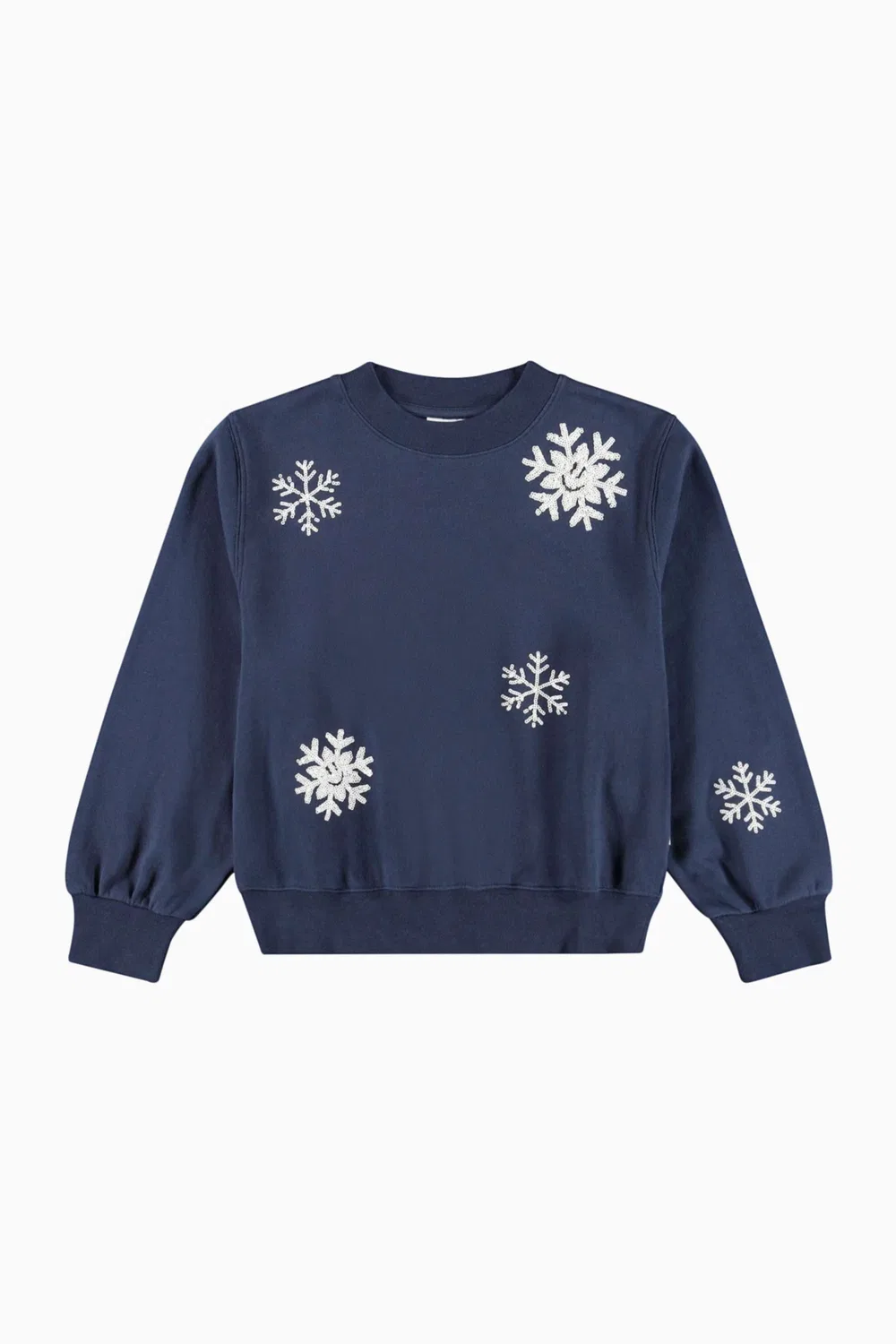 Свитшот с принтом снежинки Marge Sequin Snowflake Molo