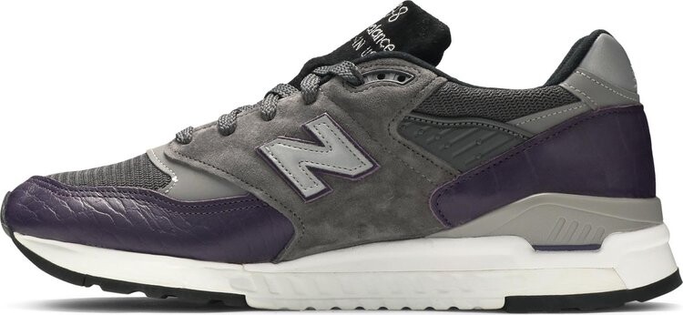 Кроссовки New Balance 998 Made in the USA 'Purple Croc', фиолетовый — фото 4