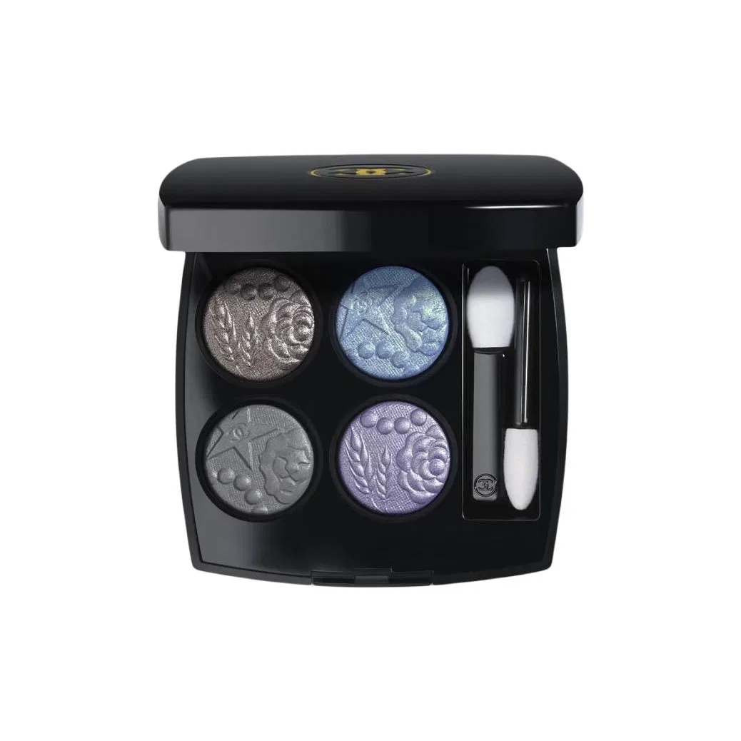 Женские тени для век с мерцающим эффектом, 4 оттенка Sparkling Starlight, CHANEL, Nuit Astrale