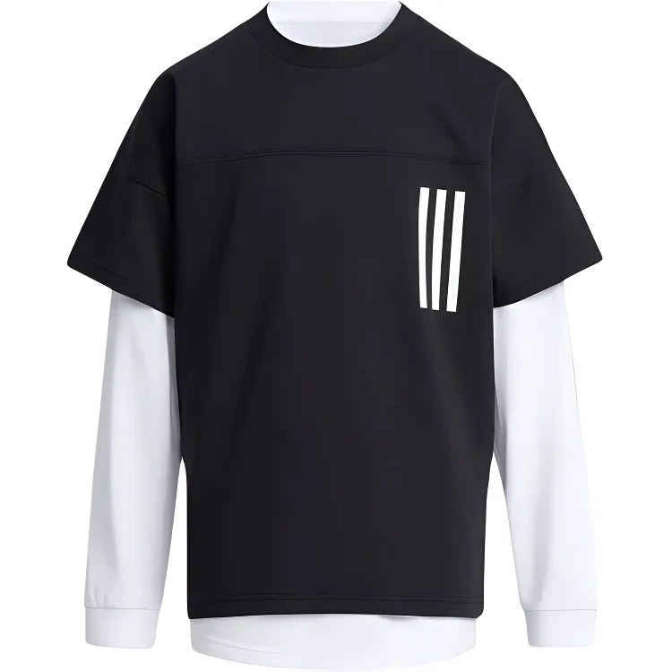 Детский спортивный костюм, Crew Neck, Adidas, Black/White