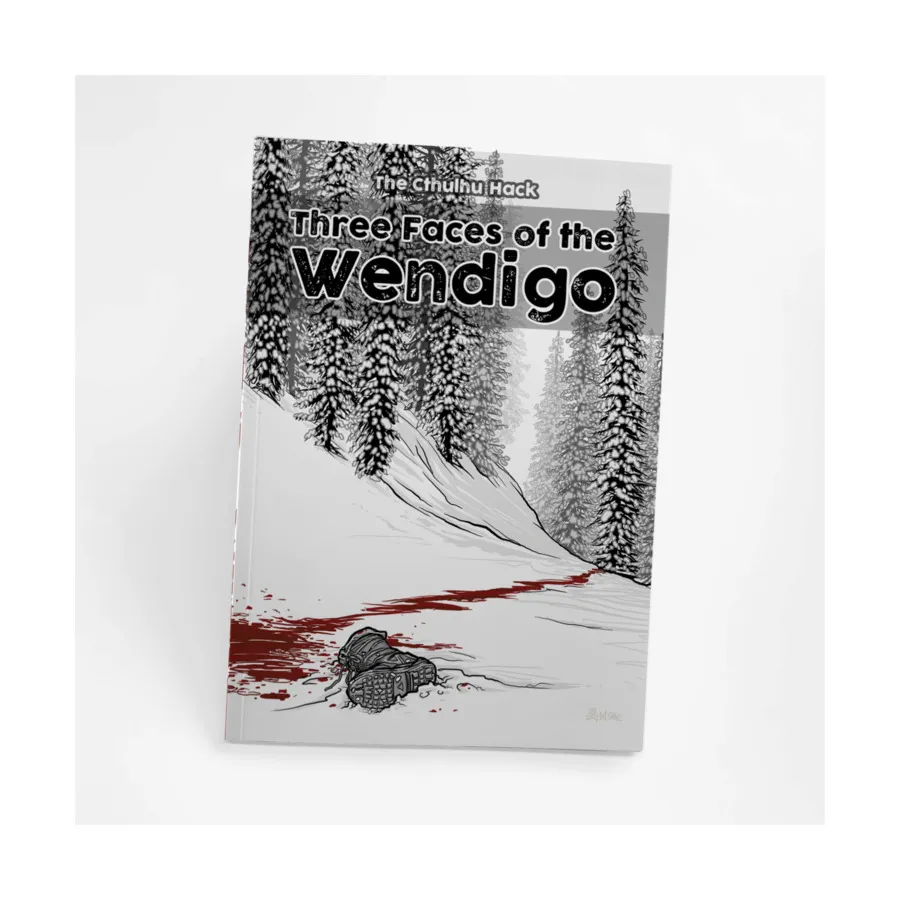 

Three Faces of the Wendigo, Cthulhu Hack, мягкая обложка